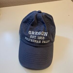 Navy Oregon Multnomah Falls Cap